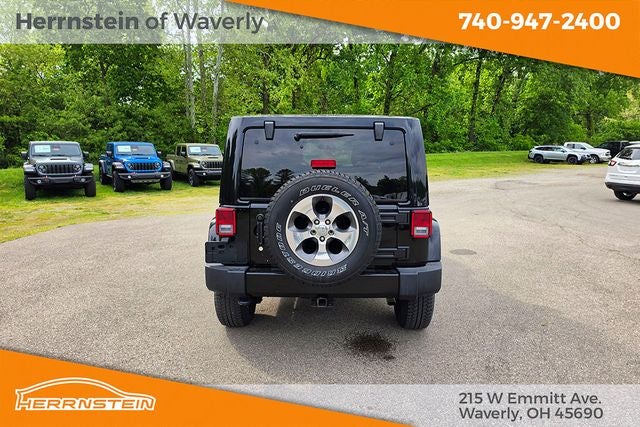 2018 Jeep Wrangler JK Unlimited Sahara