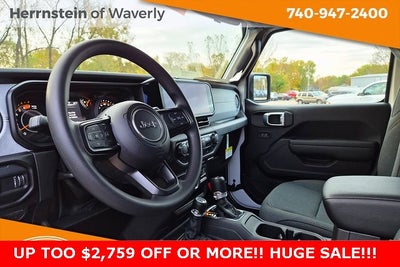 2026 Jeep Wrangler WRANGLER 2-DOOR SPORT
