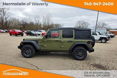 2026 Jeep Wrangler WRANGLER 4-DOOR SPORT S