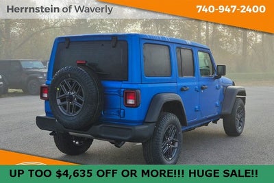 2026 Jeep Wrangler WRANGLER 4-DOOR SPORT S