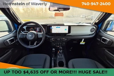 2026 Jeep Wrangler WRANGLER 4-DOOR SPORT S