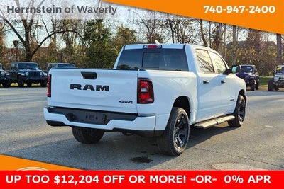 2025 RAM 1500 Tradesman Crew Cab 4x4 5'7' Box