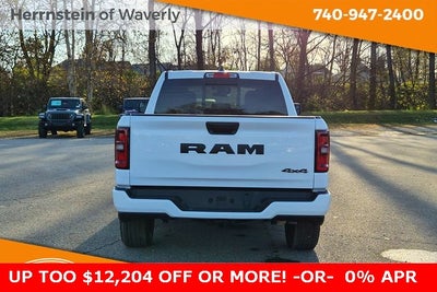 2025 RAM 1500 Tradesman Crew Cab 4x4 5'7' Box