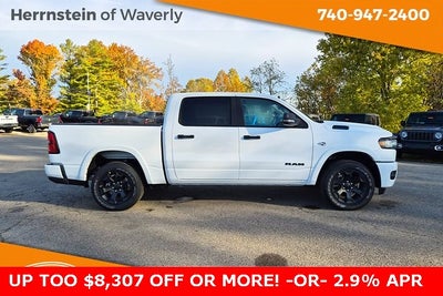 2026 RAM Ram 1500 RAM 1500 BIG HORN CREW CAB 4X4 5'7' BOX