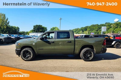 2026 RAM 1500 RAM 1500 WARLOCK CREW CAB 4X4 5'7' BOX