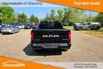 2026 RAM Ram 1500 RAM 1500 BIG HORN CREW CAB 4X4 5'7' BOX
