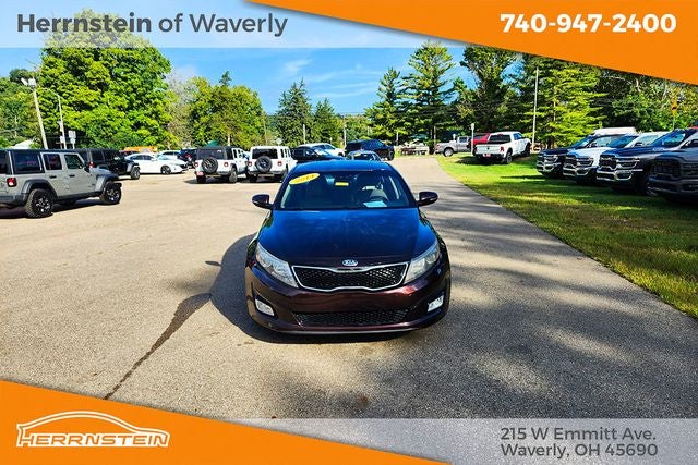 Used 2014 Kia Optima EX with VIN 5XXGN4A75EG262895 for sale in Waverly, OH