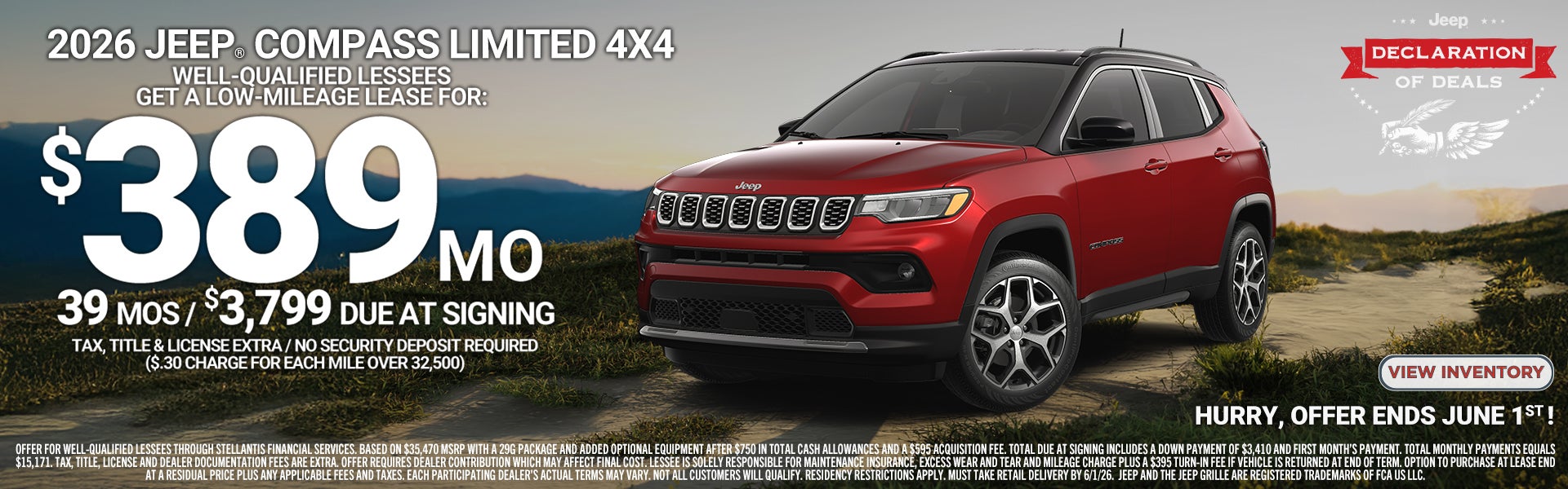 2026 JEEP® COMPASS LIMITED 4X4