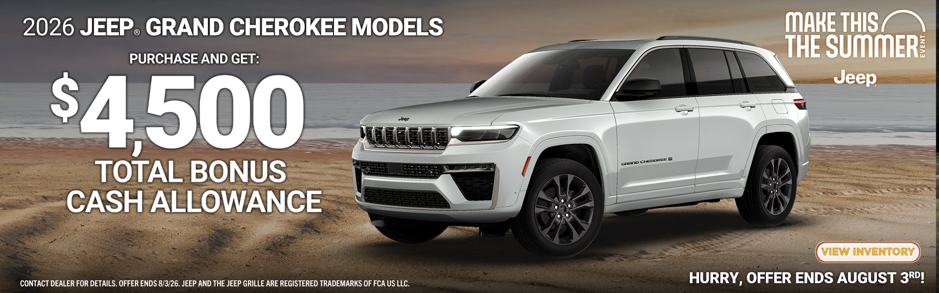 2026 Jeep Grand Cherokee Models