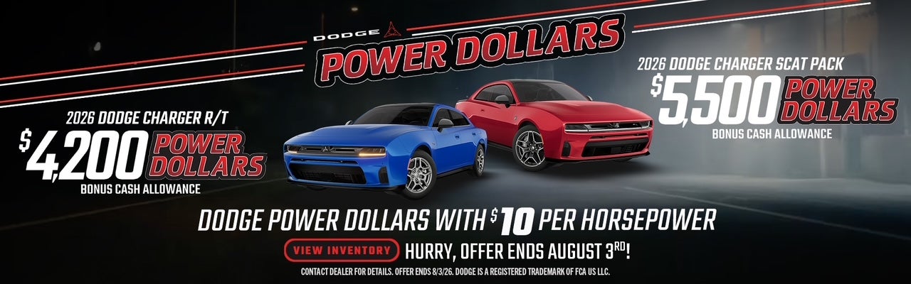 2026 Dodge Charger R/T and Scat Pack