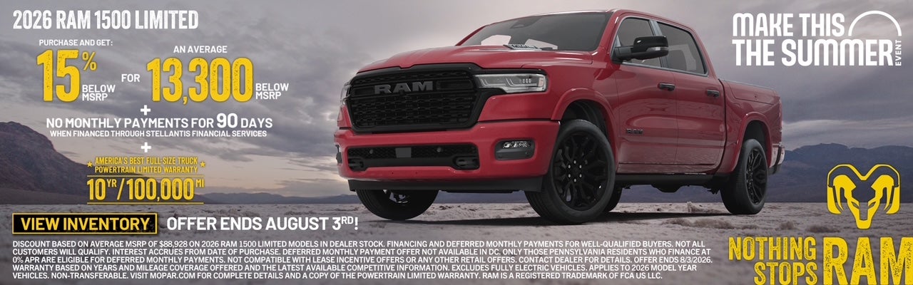 2026 Ram 1500 limited