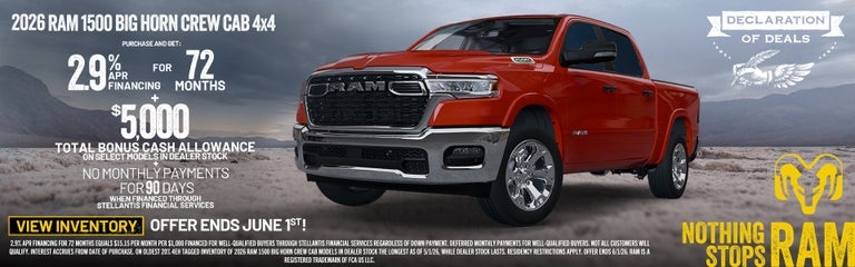 2026 RAM 1500 